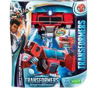 Transformers EarthSpark Spin Changer Optimus Prime with Robby Malto Figure