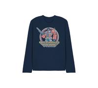 Hasbro Transformers Flea Market Heroic Autobot Optimus Prime Long Tee, Navy | Size: XL Hasbro Navy XL