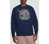 Hasbro Transformers Flea Market Heroic Autobot Optimus Prime Sweat, Navy | Size: XL Hasbro Navy XL
