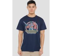 Hasbro Transformers Flea Market Heroic Autobot Optimus Prime Tee, Navy | Size: 3XL Hasbro Navy 3XL