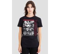 Transformers Generations Autobots and Decepticons Boxes Ladies T Shirt, Black, X-Large