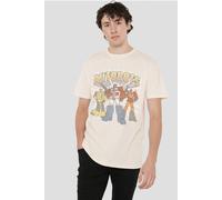 Hasbro Transformers Generations Autobots Gen 1 Vintage Heroes Tee, Natural In Beige Beige XL