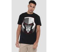 Hasbro Transformers Generations Megatron Large Face T-Shirt, Black Black XXXL