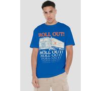 Transformers Generations Optimus Roll Out Truck Unisex T Shirt, Royal, X-Large