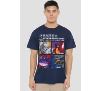 Hasbro Transformers Generations Retro Villainous Decepticon Grid T, Navy | Size: Small Hasbro Navy S