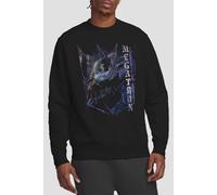Hasbro Transformers Generations Villainous Megatron Comic Cover Sweat, Black Black L