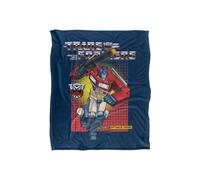 Transformers Optimus Silky Touch Super Soft Throw Blanket 152x127cm Hasbro White One Size
