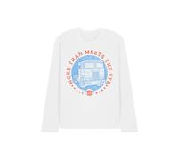 Hasbro Transformers Optimus Truck More Than Meets The Eye Long Tee, White | Size: 2XL Hasbro White 2XL