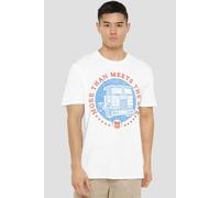 Hasbro Transformers Optimus Truck More Than Meets The Eye Tee, White White XXXL