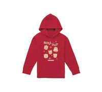 Hasbro Transformers Roll Out Christmas Cookies Youth Kids Pull-Over Hoodie, Red | Size: 7-8 Years Hasbro Red 7-8 Years