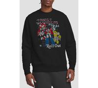 Hasbro Transformers Roll Out Sweatshirt, Black Black XXL