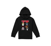 Hasbro Transformers Santa Robots Youth Kids Pull-Over Hoodie, Black | Size: 5-6 Years Hasbro Black 5-6 Years