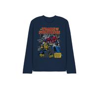 Hasbro Transformers World Roll Out Long Sleeve T-Shirt, Navy | Size: Small Hasbro Navy S