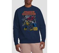Hasbro Transformers World Roll Out Sweatshirt, Navy Navy S