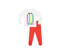Hasbro Twister Pyjamas in White | Size: 12-13 Years Hasbro White 12-13 Years
