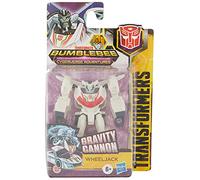 Hasbro Wheeljack Action Figure, Transformers Cyberverse Adventures, Gravity Cannon Action Attack, 3.75-inch