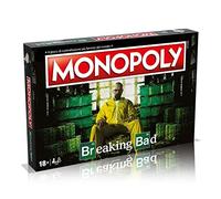 Hasbro Winning Moves - Breaking Bad, Monopoly, Board Game, Italian Edition|18 Years +, Collectible Checkers, Language- Italian