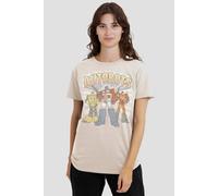 Hasbro Women's Autobots Gen 1 Vintage Heroes T-Shirt, Natural in Beige | Size: Medium Hasbro Beige M
