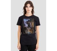 Hasbro Women's Dungeons & Dragons - 2024 Rogue Key Art T-Shirt in Black | Size: Large Hasbro Black L
