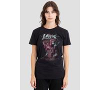 Dungeons Dragons Vecna Lightning Rock Band Ladies T Shirt, Black, Large