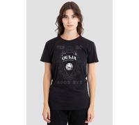 Hasbro Women's Ouija Yes No Goodbye With Planchette T-Shirt, Black | Size: Medium Hasbro Black M