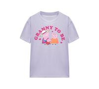Hasbro Women's Peppa Pig Granny Pig To Be T-Shirt, Soft Lavender | Size: Large Hasbro Lavender L