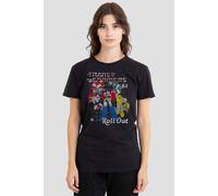 Hasbro Women's Transformers Roll Out T-Shirt, Black | Size: Large Hasbro Black L