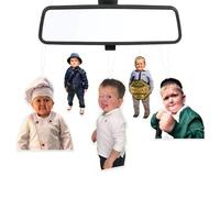 Hasbulla 5 Pack Air Fresheners - Magomedov Personalised Car Scent for Wardrobe, Backpack, Luggage & More - New Car Smell - 2 Packs to Choose From