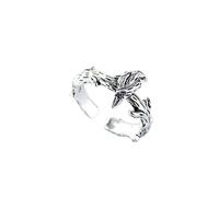Hasdnker Rings Ring Jewellery Women Men Branches Birds Retro Opening Ring Chinese Style Fashion Cute Tide Flow High Quality