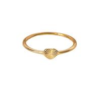 Hasdnker Rings Ring Jewellery Women Men Korean Style Ring Retro Small Heart Peach Heart Gold Color Personalized Fashion Sun Pattern Jewelry 9 Gold