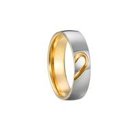 Hasdnker Rings Ring Jewellery Women Men Lovers Alliance Heart Wedding Rings For Men And And Women Golden Jewelry Anniversary Couples Ring Marriage 6 Pv1801Pmen