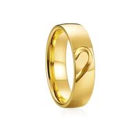 Hasdnker Rings Ring Jewellery Women Men Lovers Alliance Heart Wedding Rings For Men And And Women Golden Jewelry Anniversary Couples Ring Marriage 11 Pv1801Fymen