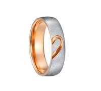 Hasdnker Rings Ring Jewellery Women Men Lovers Alliance Heart Wedding Rings For Men And And Women Golden Jewelry Anniversary Couples Ring Marriage 9 Pv1802(M)