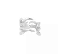 Hasdnker Rings Ring Jewellery Women Men Punk Hip-Hop Irregular Alien Liquid Tentacle Hollow Ring Men And Women High-Quality Street Party Charm Trend 6 Silver