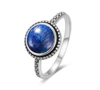 Hasdnker Rings Ring Jewellery Women Men Ring 8X10Mm Vintage Oval Natural Moonstone Rings Black Onyx Stone Rings Fine Jewelry For Women 8 R2440L