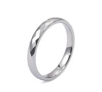 Hasdnker Rings Ring Jewellery Women Men Shiny Multi Faceted Jewelry Finger Ring 3 Or 6Mm Marriage Wedding Band Couple Rings For Men And Women 9 Pvf398S-3Mm