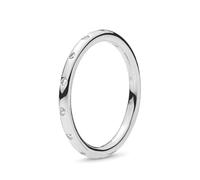 Hasdnker Rings Ring Jewellery Women Men Silver Color Princess Tiara Crown Sparkling Love Heart Cz Rings For Women Engagement Jewelry Anniversary