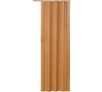 (hase walnut) Internal Folding Door Bifold Doors Interior Concertina Indoor PVC Room Divider