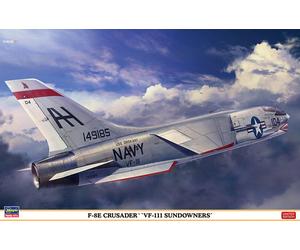 Hasegawa 07524 1:48 F-8E Crusader VF-111 Sundowners