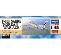 Hasegawa 07532 1/48 U.S.AIR FORCE F-86F SABRE KOREAN WAR ACE Model Kit Japan