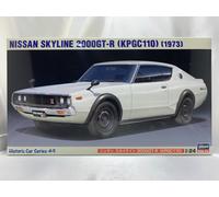 1:24 HASEGAWA Nissan Skyline 2000Gt-R (Kpgc110) 1973 Kit HA21149 Model