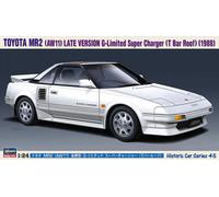 HASEGAWA 1/24 TOYOTA MR2 (AW11) Late model G-Limited HC45 PLASTIC MODEL KIT