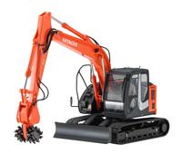Hasegawa - 1/35 Hitachi Zaxis 135US met meskop - plastic modelbouw - schaal: 1:3