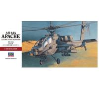 Hasegawa 1/48 AH-64A Apache (Army Attack Helicopter) Aircraft Model Kit #7224