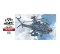 Hasegawa 1:48 AH-64D Apache Longbow US Army Aircraft Model Kit HAPT23