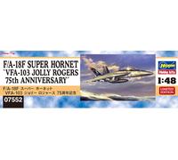 Hasegawa 1/48 F/A-18F Super Hornet VFA-103 Jolly Rogers 75th Model Kit