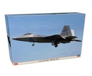 Hasegawa 1/48 Hawaii Air National Guard F-22 Raptor Plastic Model 07555