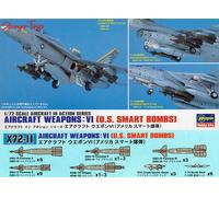 Hasegawa 1/72 Aircraft Weapon Set 6 - U.S Smart Bombs Model Kit