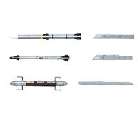 Hasegawa Model Kit Weapons VIII 1:72 - US Air-to-Air Missiles & Jamming Pods - Plastic Kit (35113)