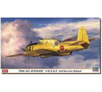 1:72 HASEGAWA Tbm-3S2 Avenger J.M.S.D.F. 3Rd Service School Kit HA02386 Model